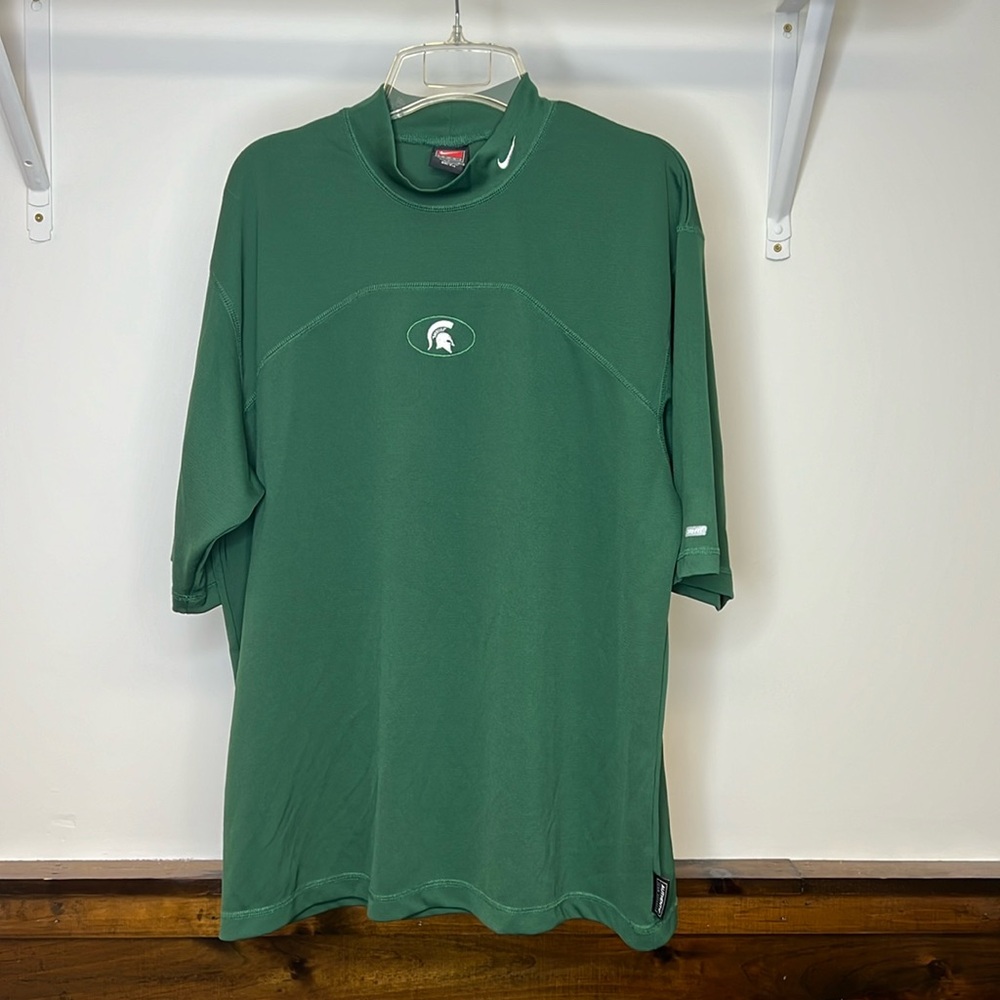 Nike Michigan State Green Dri-Fit Short Sleeve Tee- L